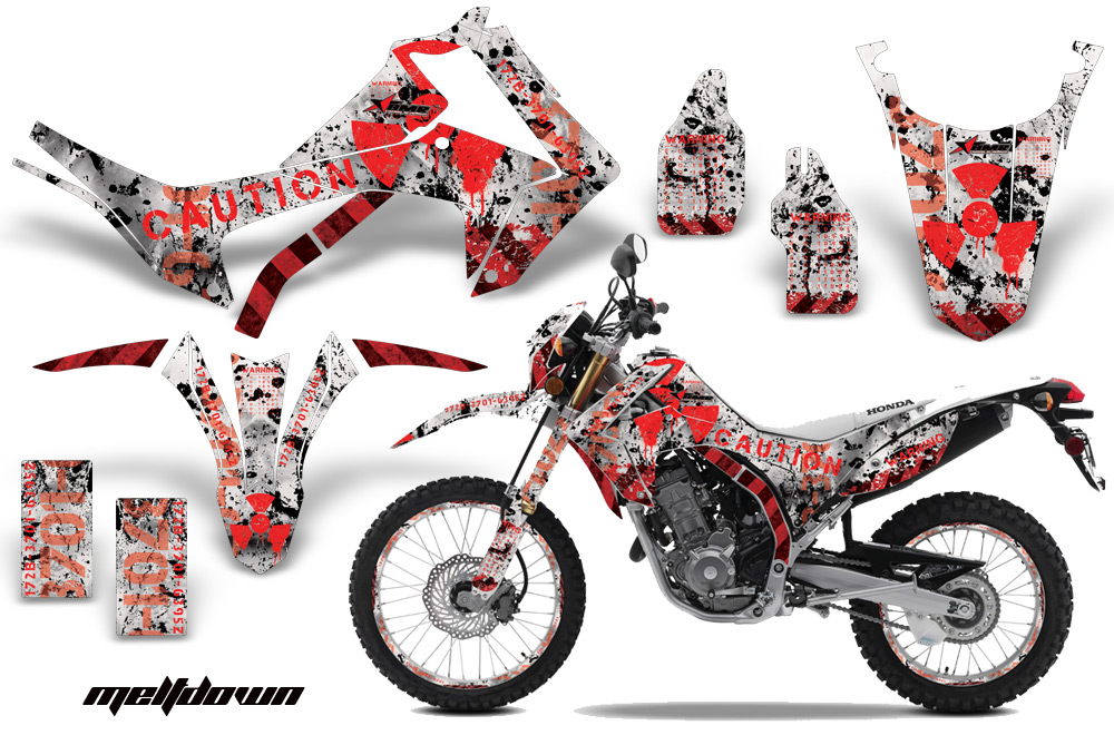 Honda CRF250L 2013 Graphics Kit Decal Meltdown RW NPs